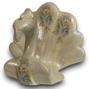 Peacock Coquille Seashell Kitchen Napkin Holder Kitchen Decor